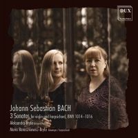 J.S.Bach. 3 sonater for violin og cembalo